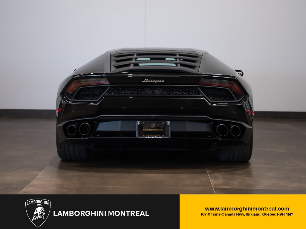 2018 Lamborghini Huracan RWD | SELEZIONE 1 YEAR CPO Black Kirkland - photo #5