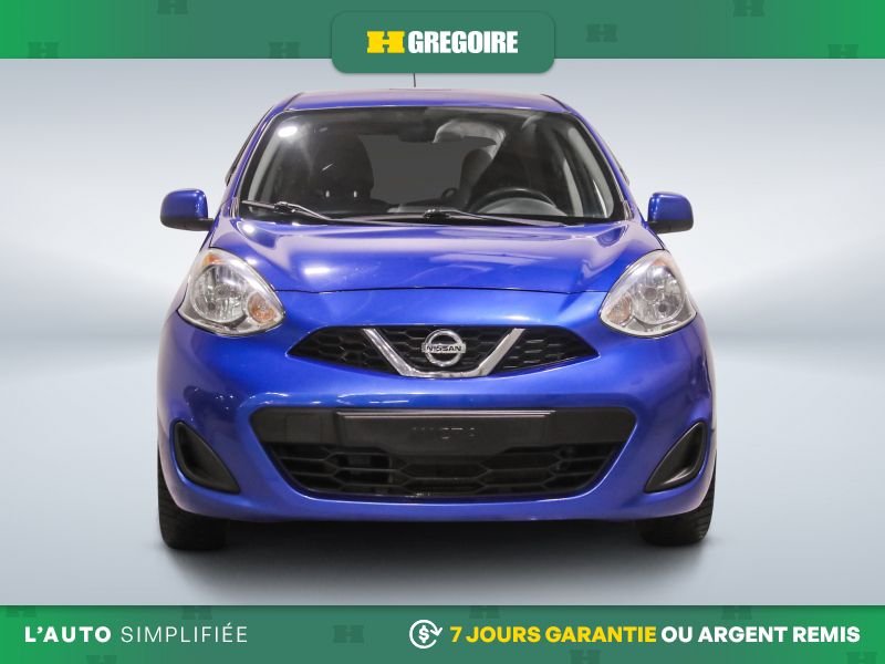 Nissan MICRA 2019 Bleu Blainville - photo #1