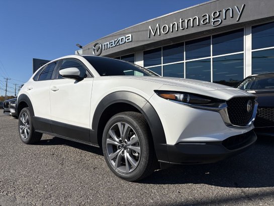 2026 MAZDA CX-30 GS TI Snowflake White Pearl