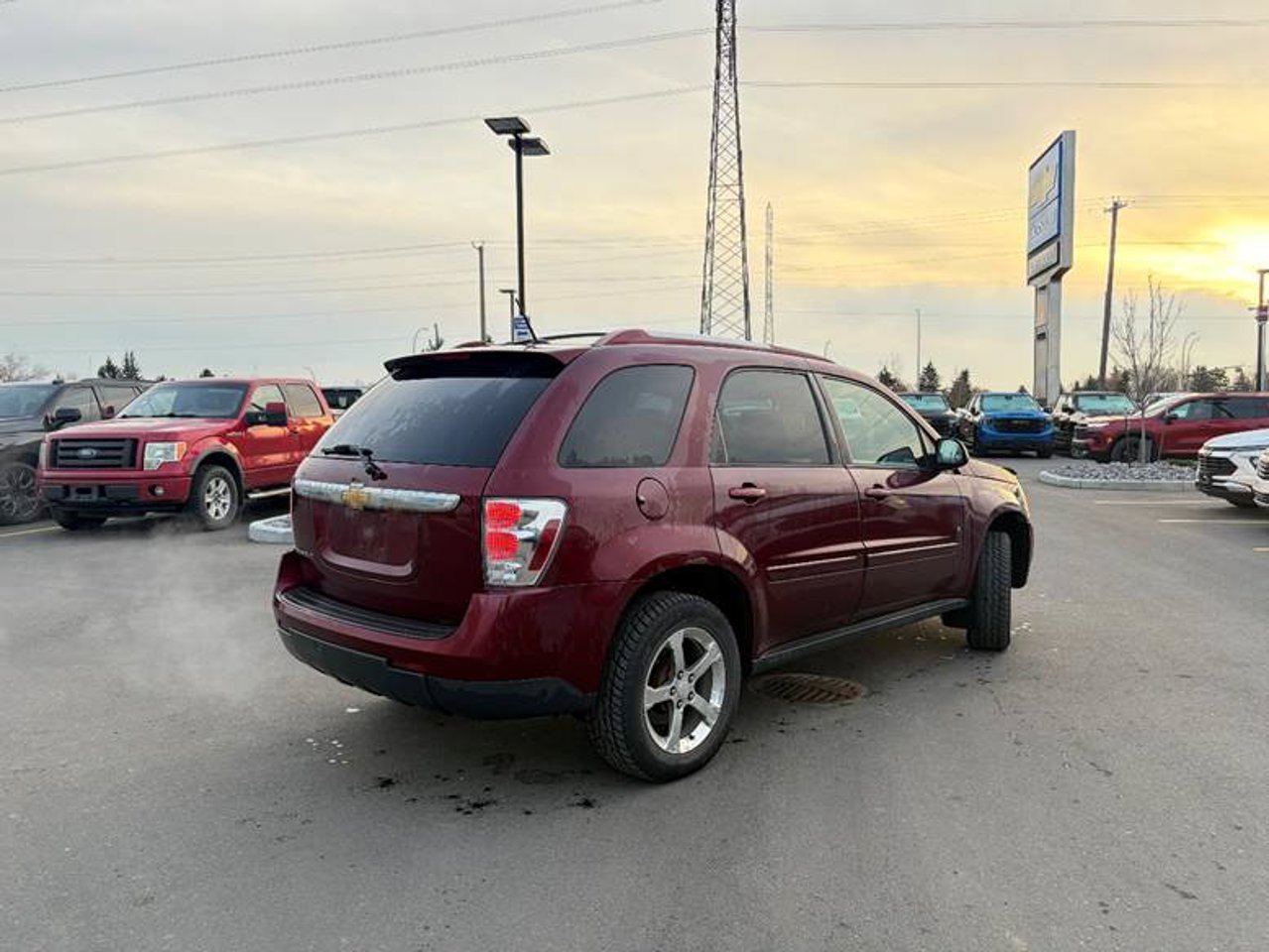 2007 Chevrolet Equinox FWD 4dr LT Red Sherwood Park - photo #4