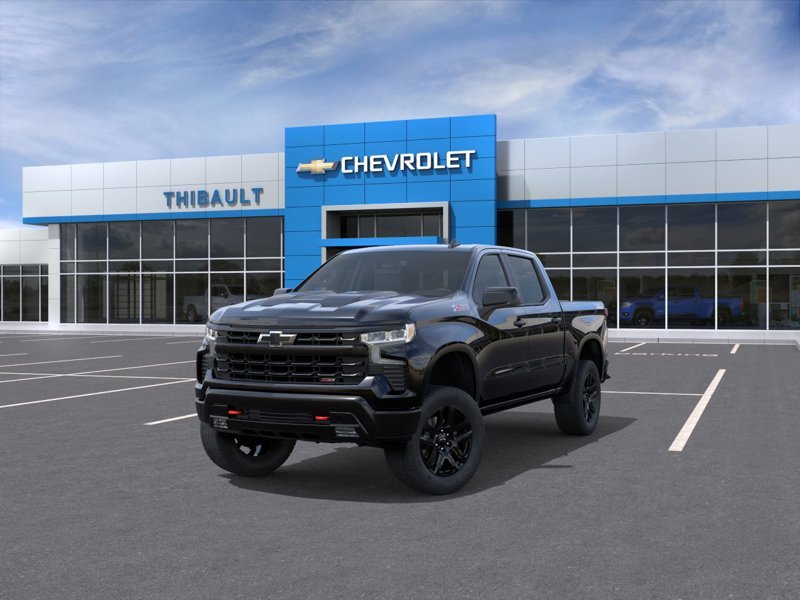 CHEVROLET Silverado 1500 LT Trail Boss cabine multiplace 4RM 147 po 2026 Noir Sherbrooke - photo #7