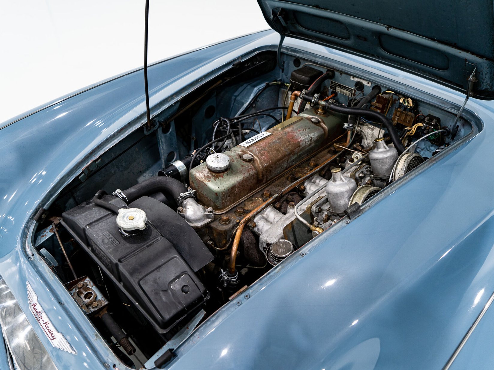 Austin Healey 3000 Recent drivetrain complete rebuild **PRIX EN USD** 1960 Bleu Montréal - photo #17