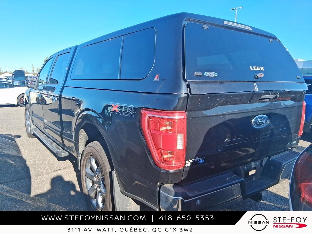 Ford F-150 XLT SUPER CREW 2023 Noir Ste-Foy - photo #1