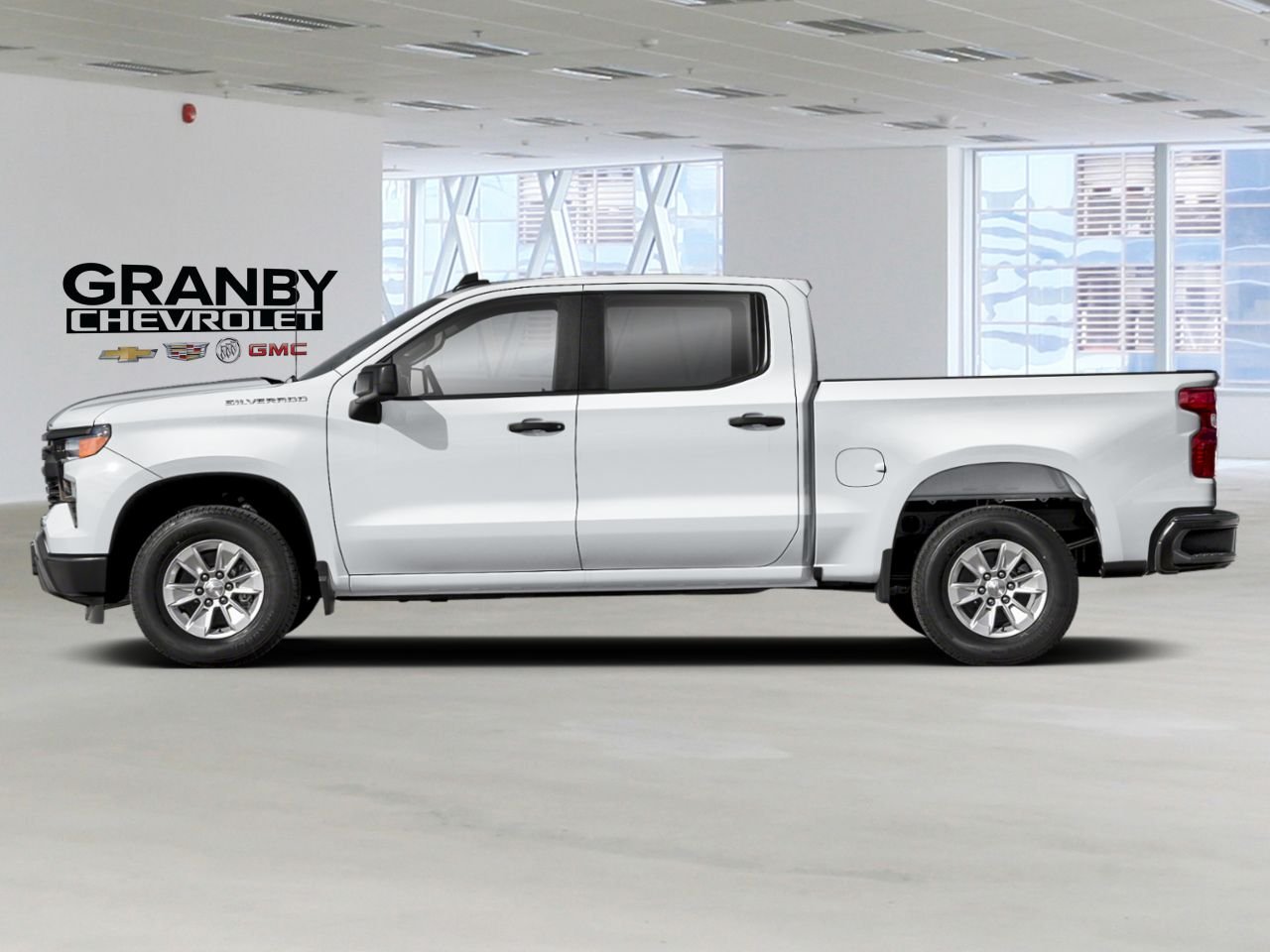 2026 CHEVROLET Silverado 1500 K1500 SILVERADO CREW CAB CUSTOM STD/BOX (1CX) | 26-0982 Summit White Granby - photo #1