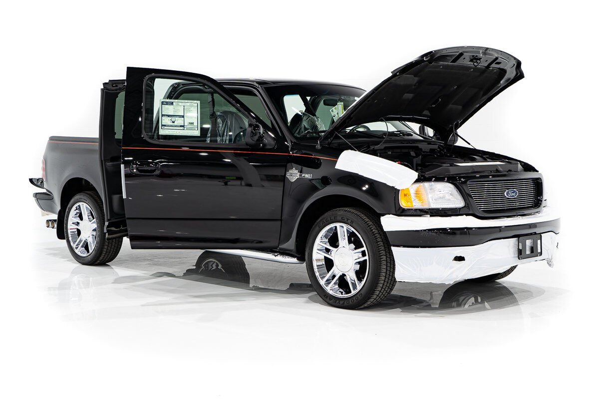 Ford F-150 Harley Davidson Edition In Delivery Packaging 2000 Noir Montréal - photo #44