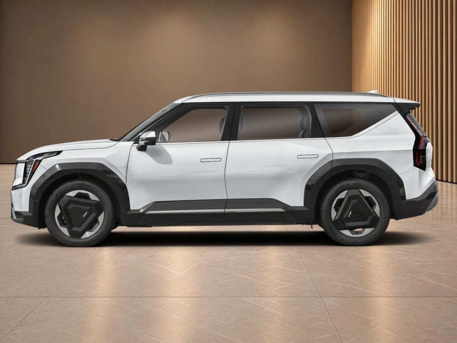 2026 Kia EV9 Land TI avec ensemble Plus Snow White Pearl