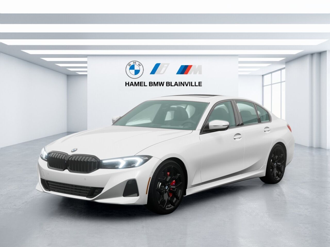 White 2026 BMW 3 Series Sedan All-Wheel Drive Automatic