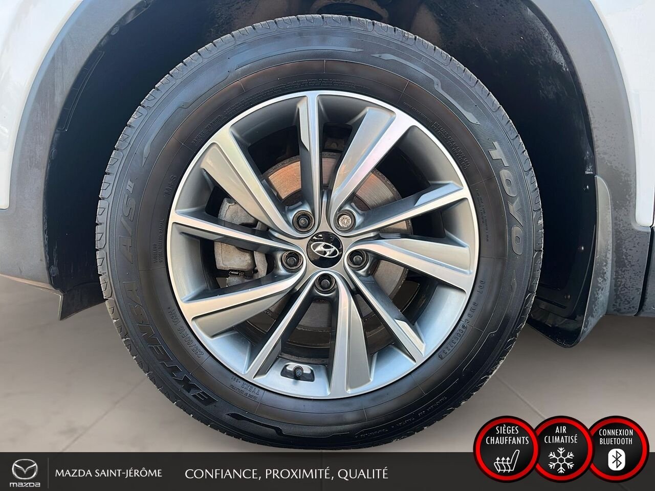 Hyundai Santa Fe 2019 Blanc Ste-Agathe des Monts - photo #11