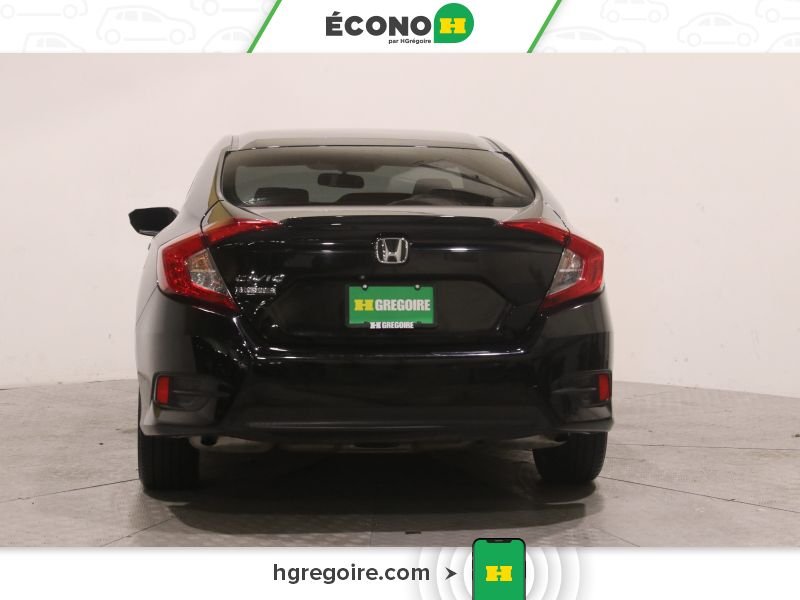 2018 Honda Civic Black Laval - photo #9