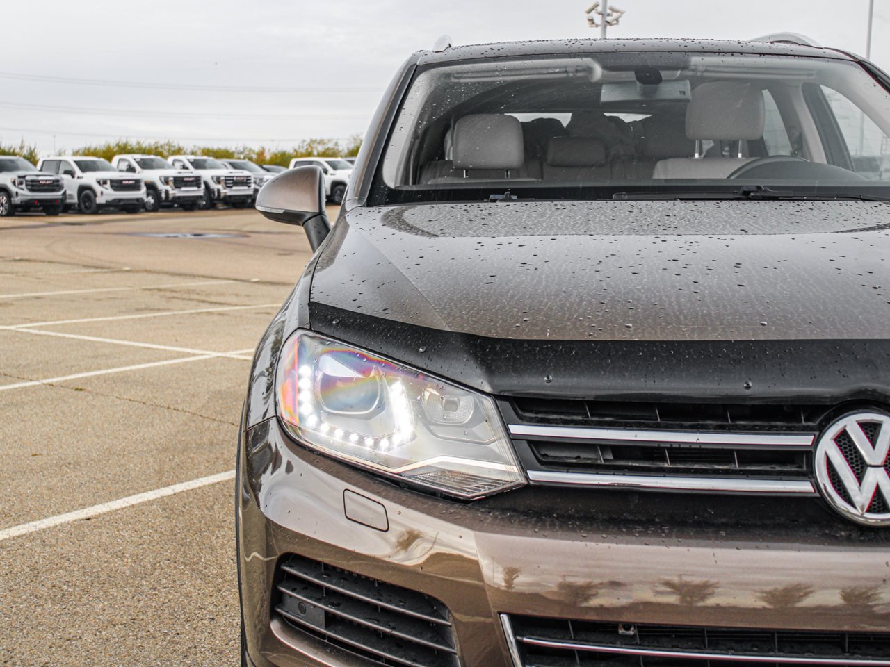 2014 Volkswagen Touareg 4dr TDI Execline Brown Sherwood Park - photo #10
