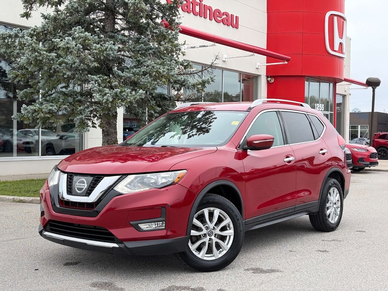 2017 Nissan Rogue SV Red Gatineau - photo #7