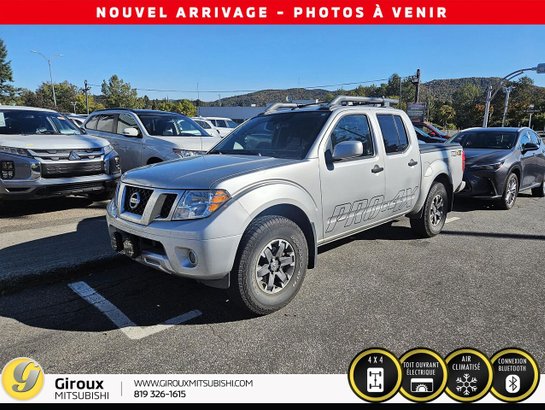 2019 NISSAN FRONTIER PRO-4X cabine double 4x4 caisse standard BA Grey
