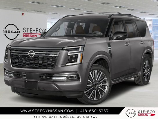 NISSAN Armada Platine Réserve 4x4 2027 Gris poudre métallisé