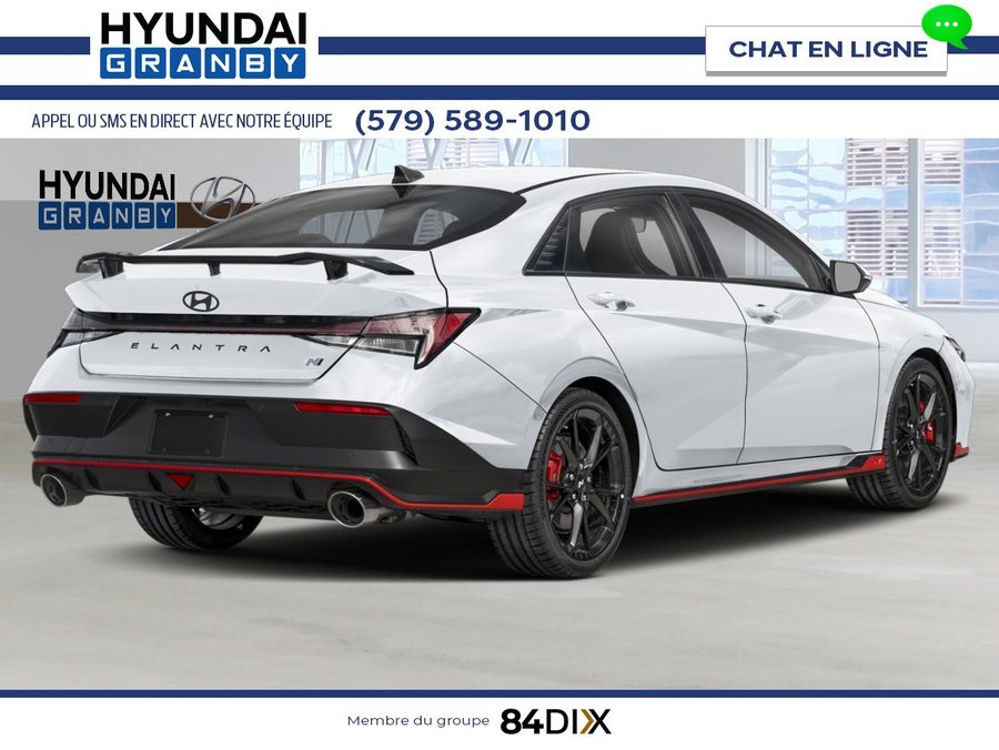 HYUNDAI Elantra N DCT 2026 Blanc Atlas