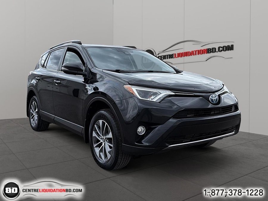 2017 Toyota RAV4 Hybrid LE+ 4 portes Black