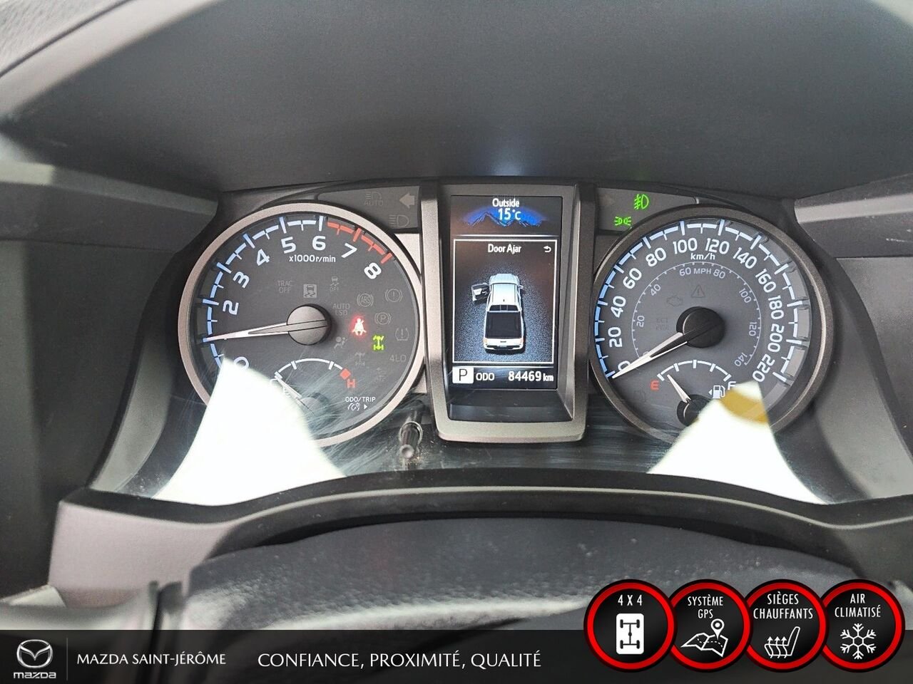 2021 Toyota Tacoma TRD SPORT | 1 PROPRIÉTAIRE | CREWCAB | V6 | 4X4 | AUTOMATIQUE Red Saint-Jérôme - photo #16