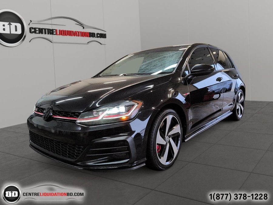 Volkswagen Golf GTI 2019 2019 Noir