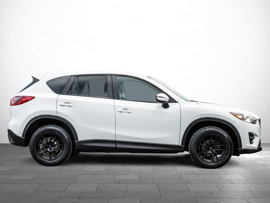 2016 Mazda CX-5 GS AWD CUIR TOIT GPS CAMERA VOLANT & S CHAUFFANT White