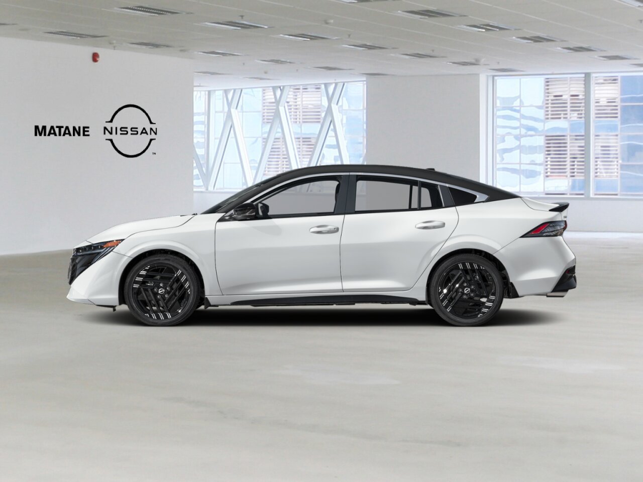 2027 NISSAN Sentra Aspen White TriCoat/Super Black Matane - photo #2