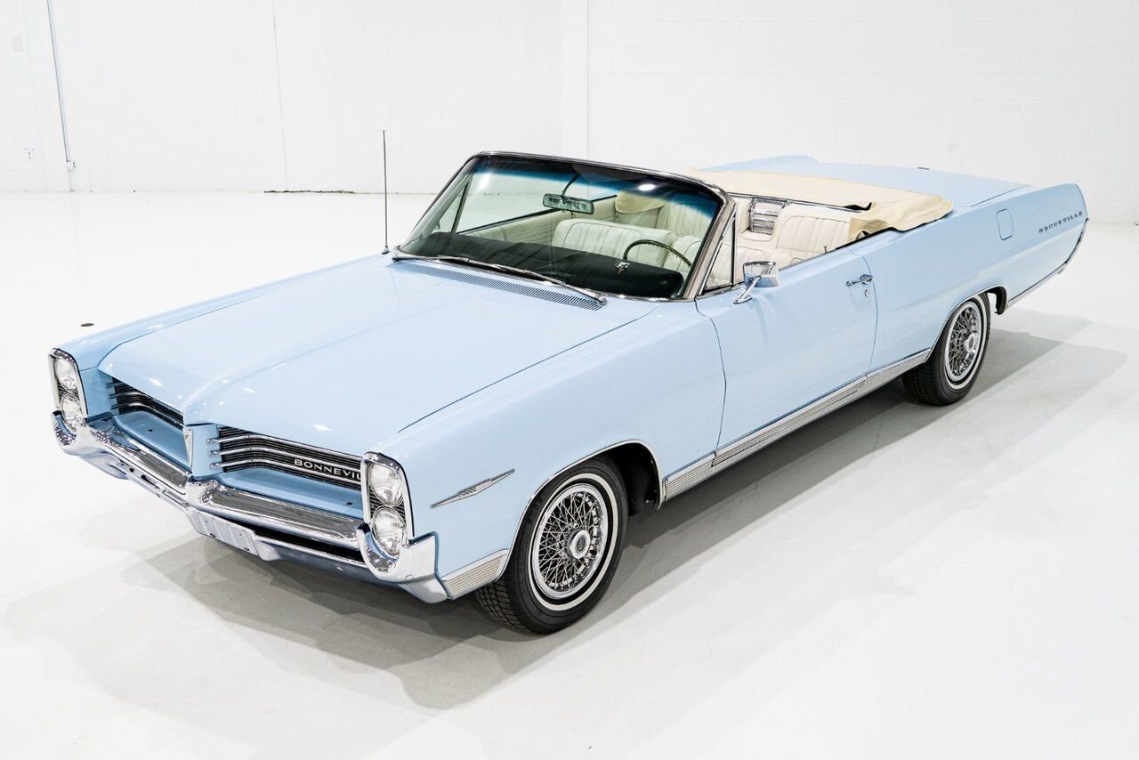 Pontiac Bonneville **PRICE IN USD** 1964 Bleu Montréal - photo #23