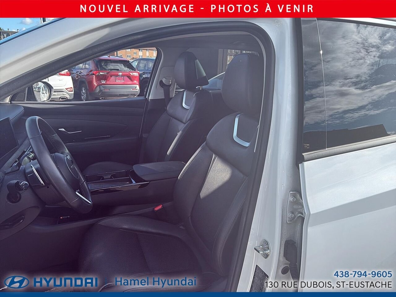 2025 Hyundai Tucson Hybrid White Saint-Eustache - photo #6
