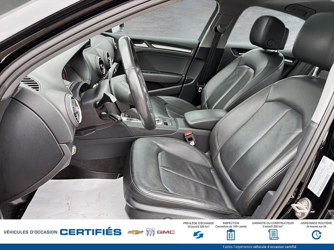 AUDI A3 Komfort 45 TFSI quattro 2019 Noir Montmagny - photo #7