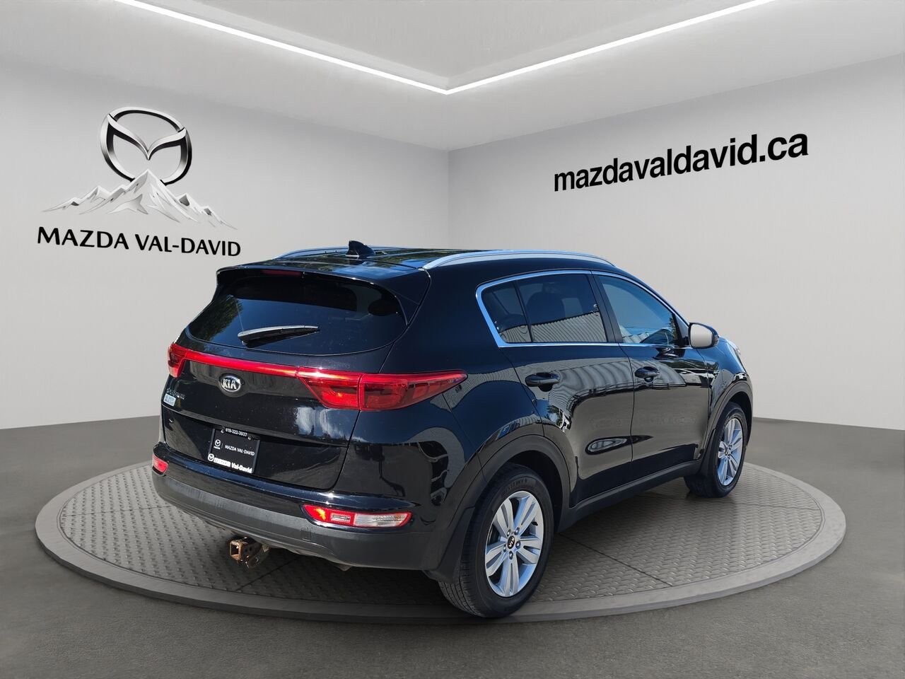 2017 Kia Sportage LX 4 portes TI, écran tactile, commande audio au volant, cruise control Blue Val-David - photo #5