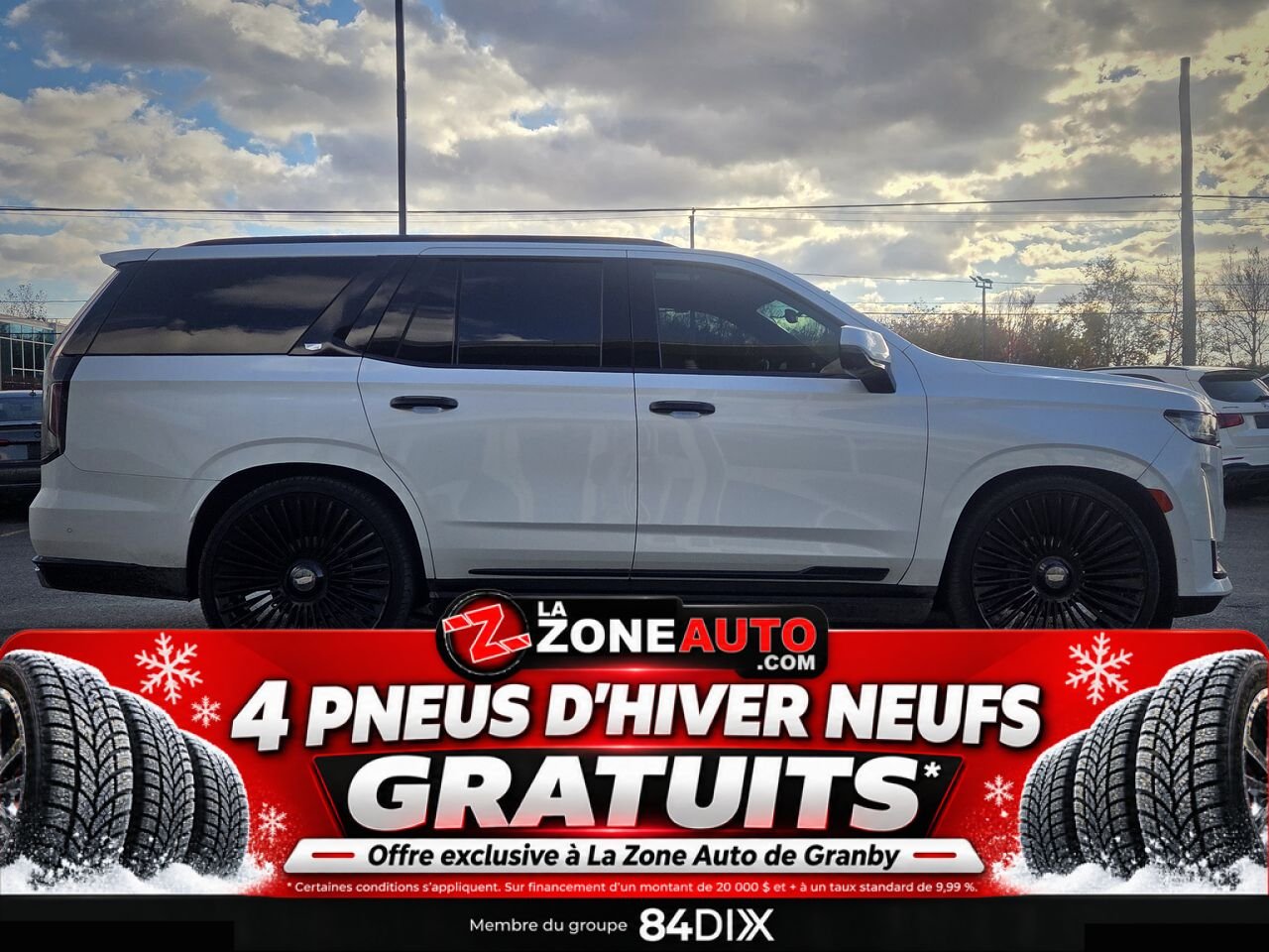 Cadillac Escalade Premium Luxury V8 2021 Blanc Granby - photo #7
