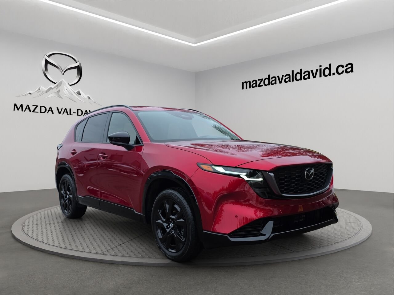 Mazda CX-5 GT TI, ÉCRAN TACTILE 12.9 POUCES, SIÈGES CHAUFFANTS 2026 Rouge vibrant cristal métallisé Val-David - photo #4