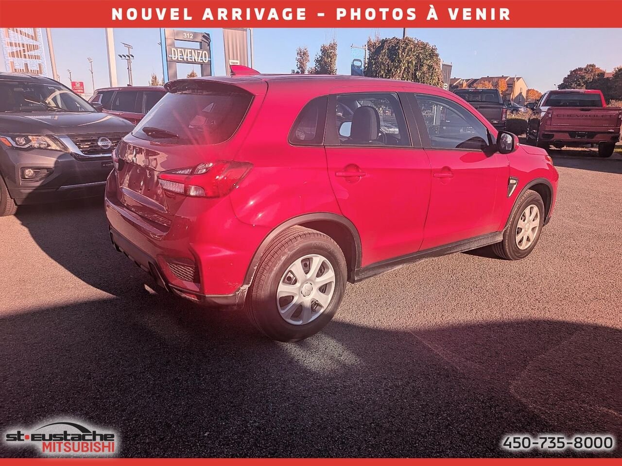 2025 Mitsubishi RVR Red Saint-Eustache - photo #2