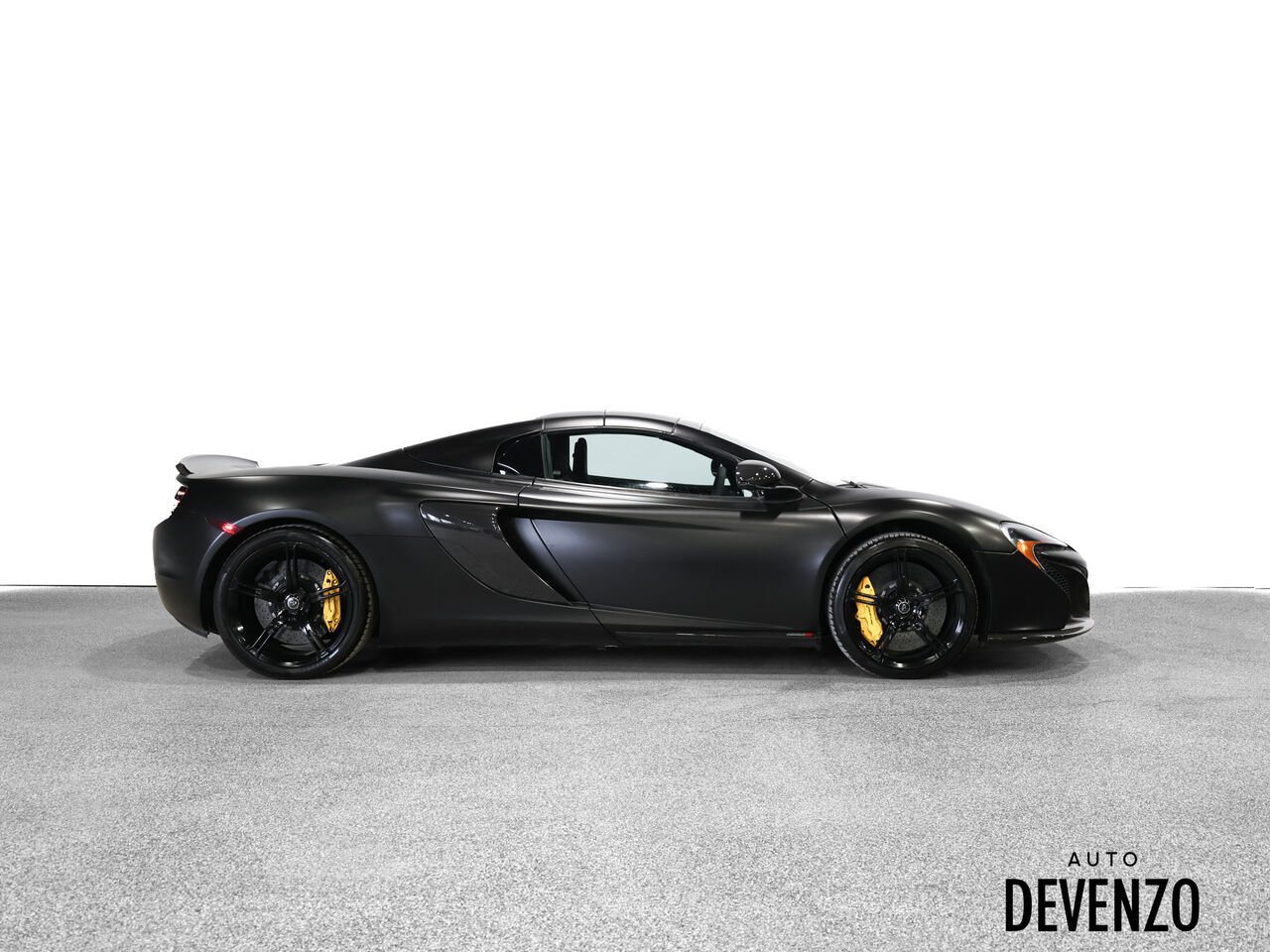 McLaren 650s Spider 3.8L V8 Twin-Turbo 2016 Noir Saint-Eustache - photo #4