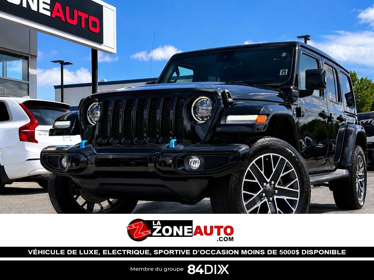 Jeep Wrangler 4xe 2023 Noir Granby - photo #0