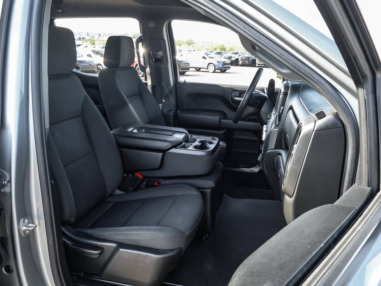 2023 GMC Sierra 1500 4WD Crew Cab 147 Pro Grey Sherwood Park - photo #14