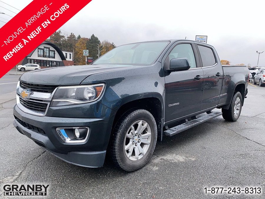 Chevrolet Colorado LT cabine multiplace 140,5 po 4RM 2018 Gris