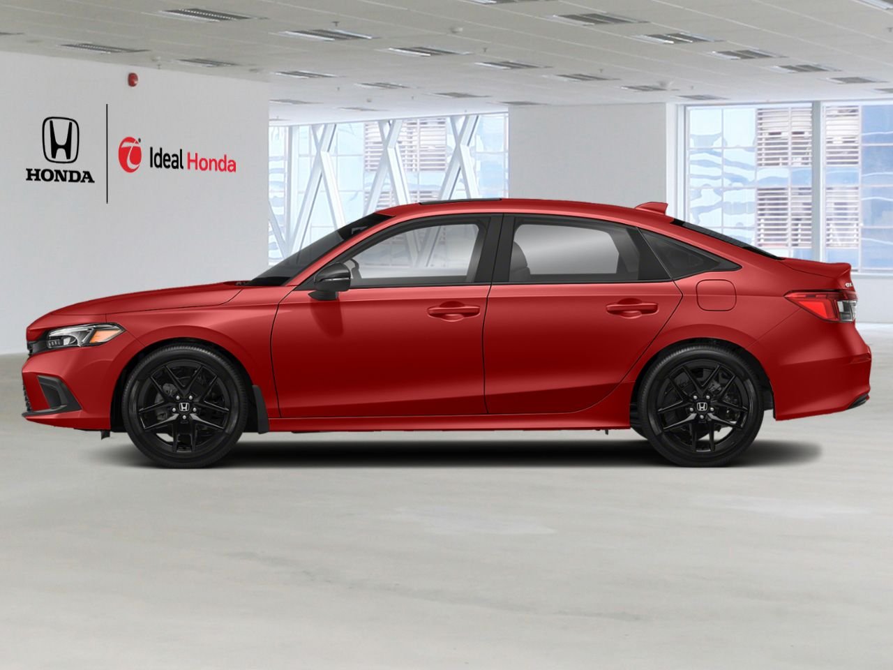 2022 Honda Civic Sedan Red Mississauga - photo #1