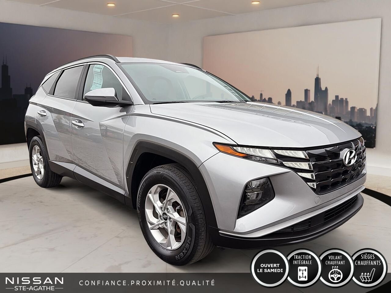 2023 Hyundai Tucson Silver Saint-Jérôme - photo #2