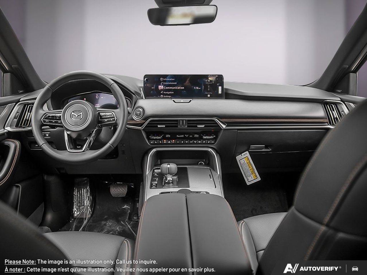 2026 Mazda CX-90 PHEV JM3KKDHA9T1391811 Jet Black Mica Mirabel - photo #21
