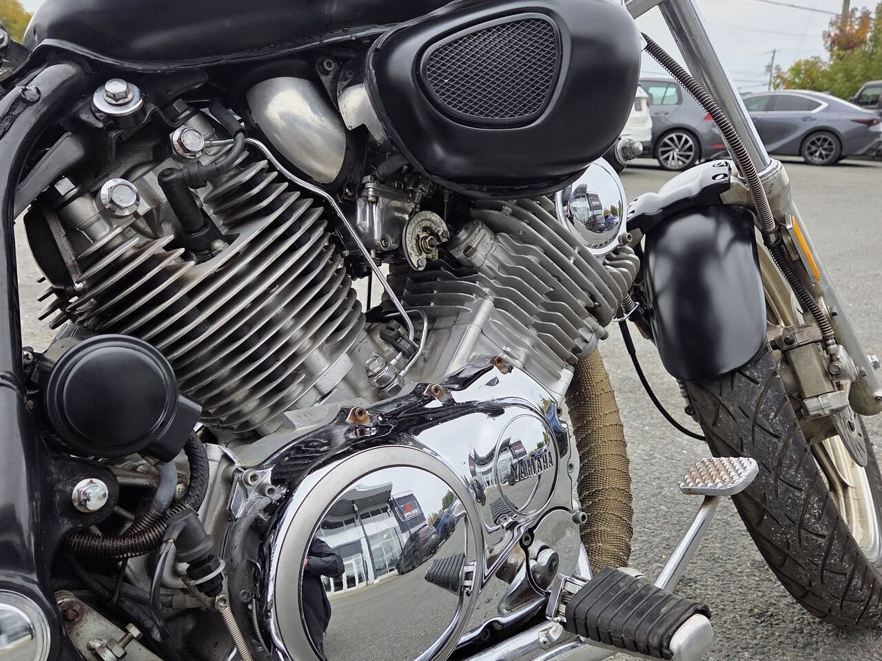 YAMAHA VIRAGO 1994 Noir Granby - photo #6