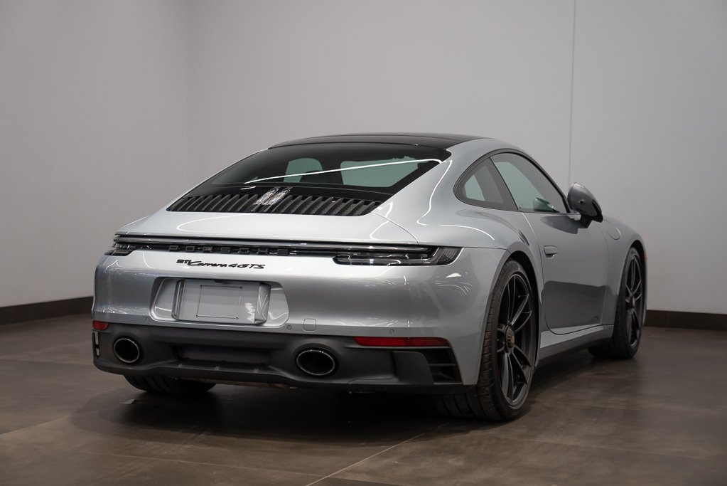 2022 Porsche 911 Carrera 4 GTS Coupe Silver Kirkland - photo #3