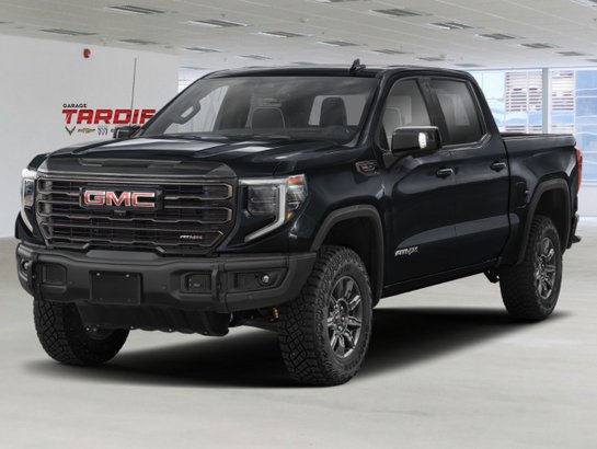 GMC Sierra 1500 AT4X cabine multiplace 4RM 147 po 2026 Noir onyx
