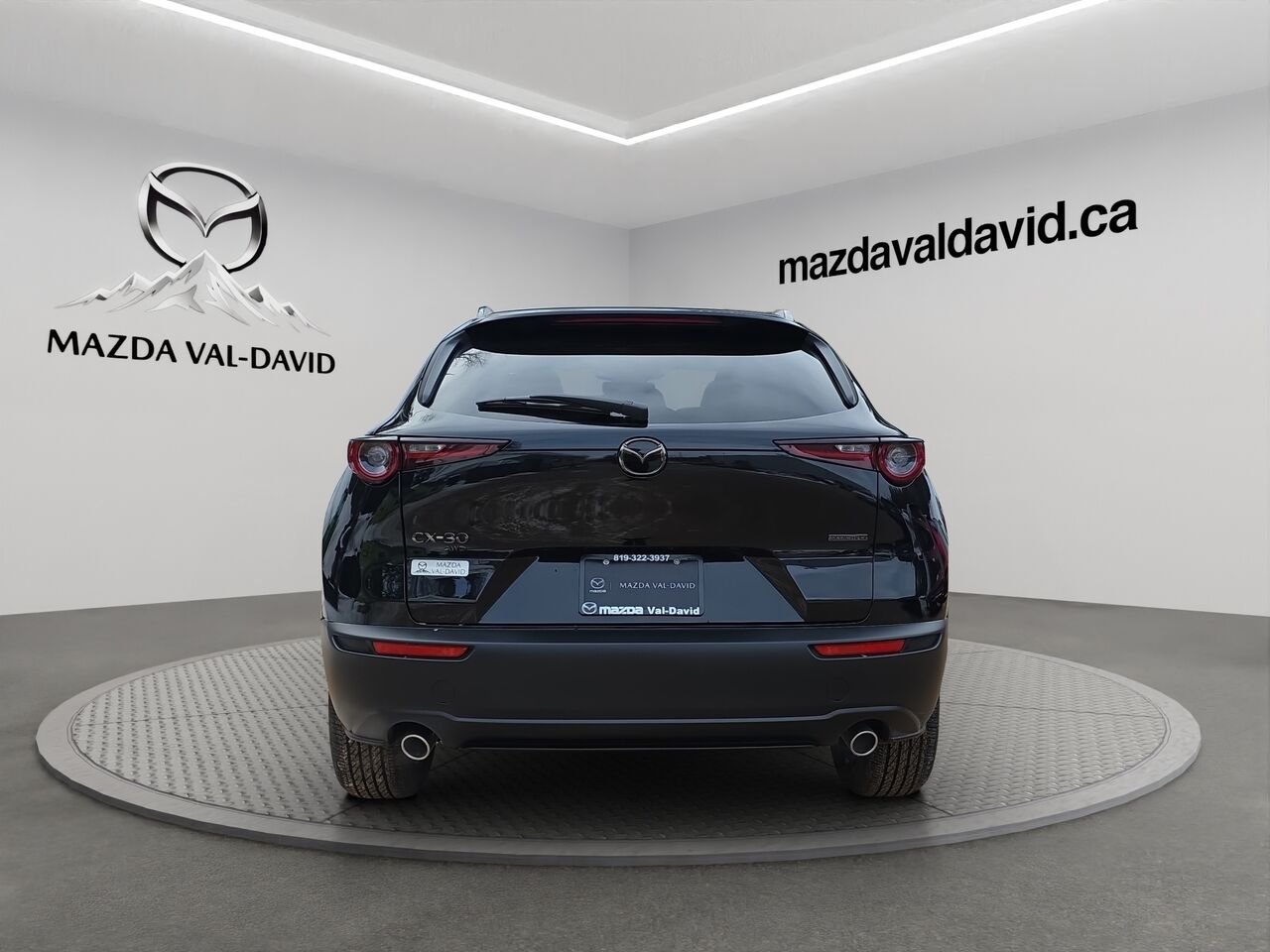 Mazda CX-30 Gs, awd, sièges, volant et rétroviseurs chauffants 2026 Noir de jais mica Val-David - photo #16