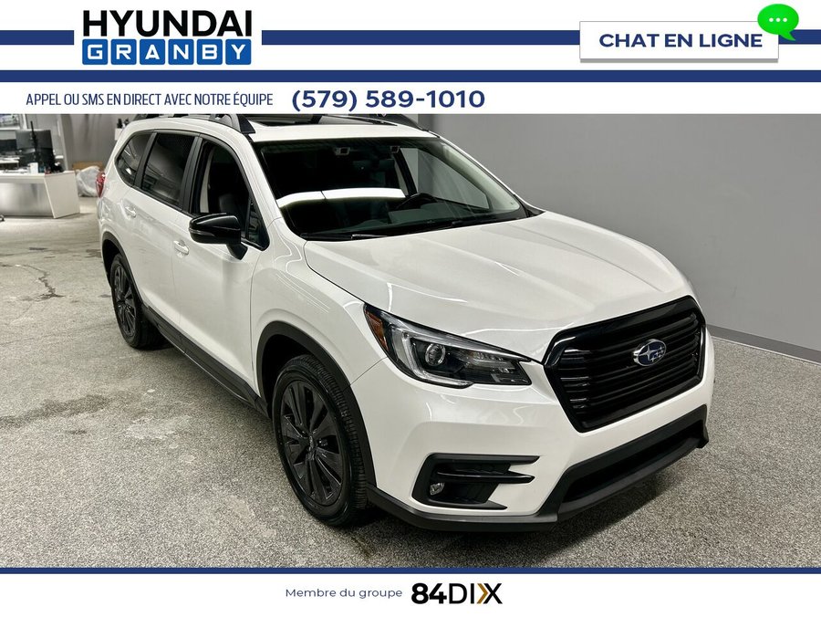 Subaru Ascent Onyx 7 places 2022 Blanc