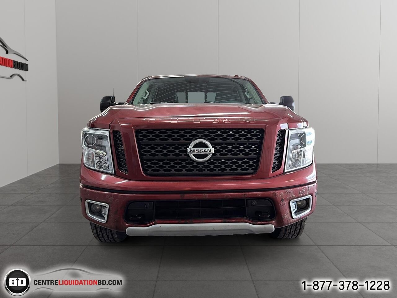 Nissan Titan PRO-4X | BD0379 2017 Rouge Granby - photo #1
