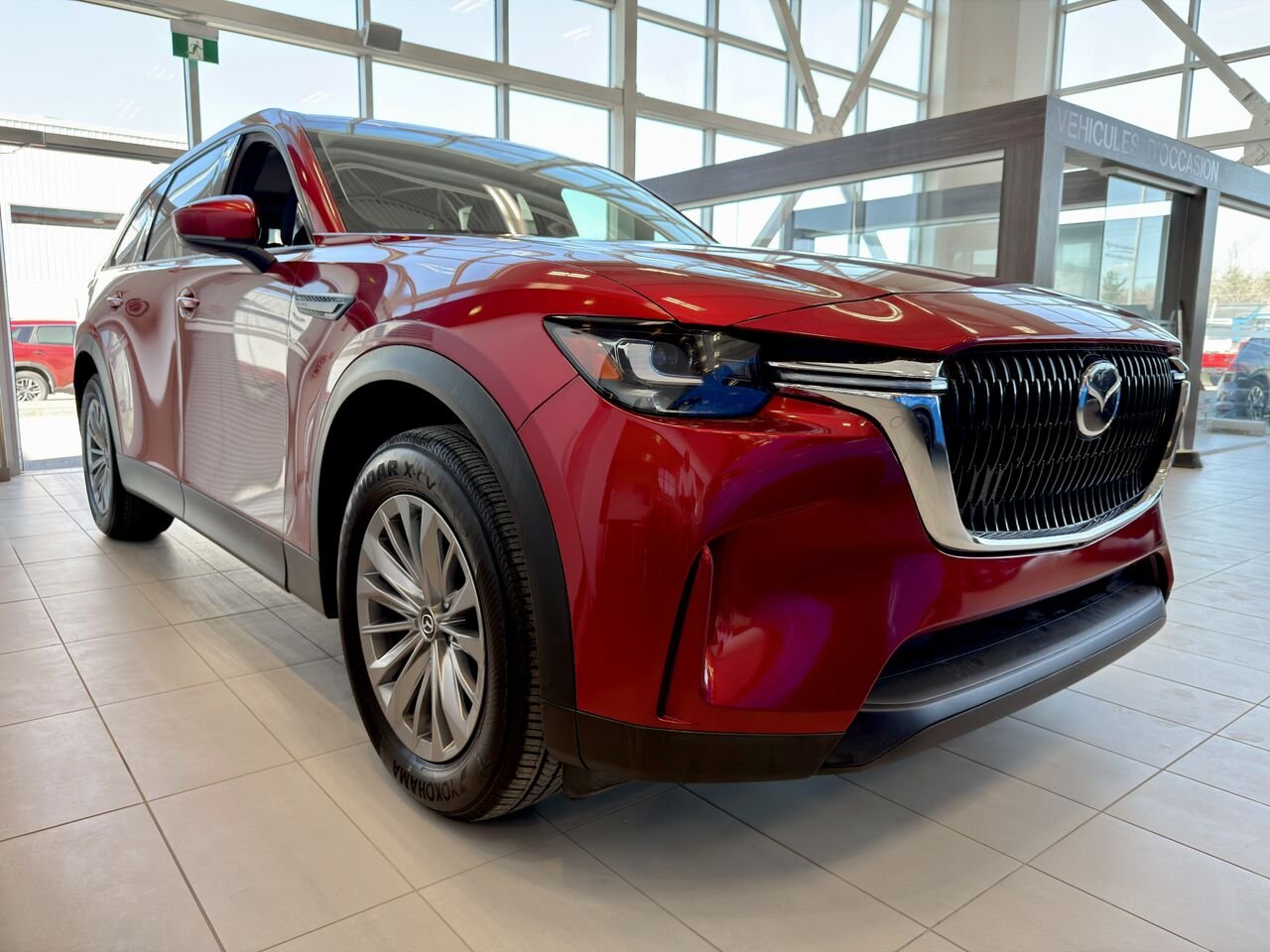 2024 Mazda CX-90 hybride léger Red Notre-Dame-des-Prairies - photo #5
