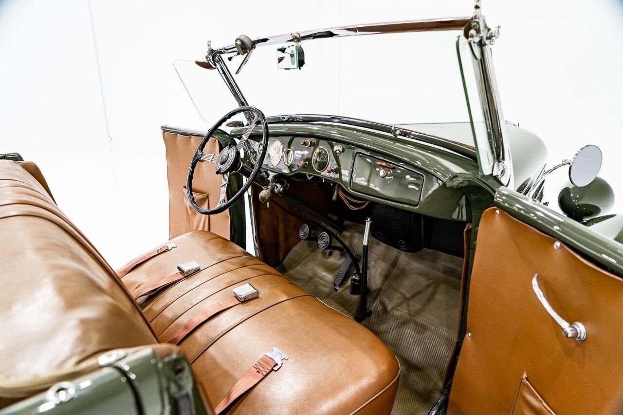 Ford Model 48 Phaeton PRIX EN USD | Beautifully presented in original condition 1936 Vert Montréal - photo #79