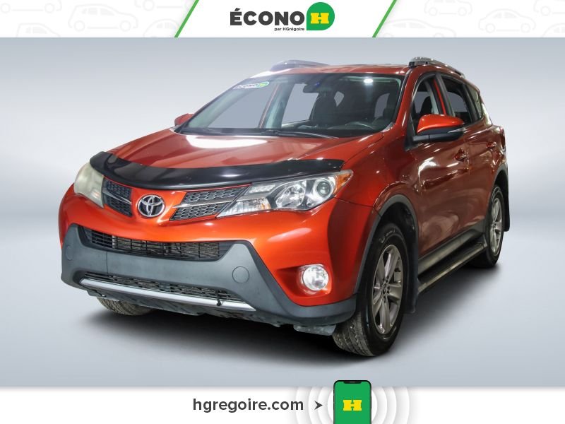 Toyota Rav 4 2015 Orange Blainville - photo #2