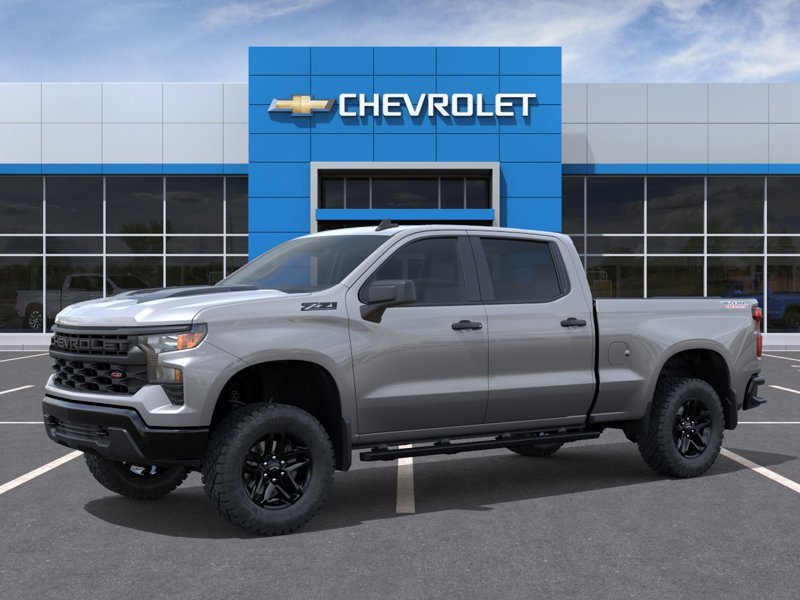 2026 CHEVROLET Silverado 1500 Custom Trail Boss cabine multiplace 4RM 157 po Sterling Grey Metallic Ottawa & Gatineau - photo #1