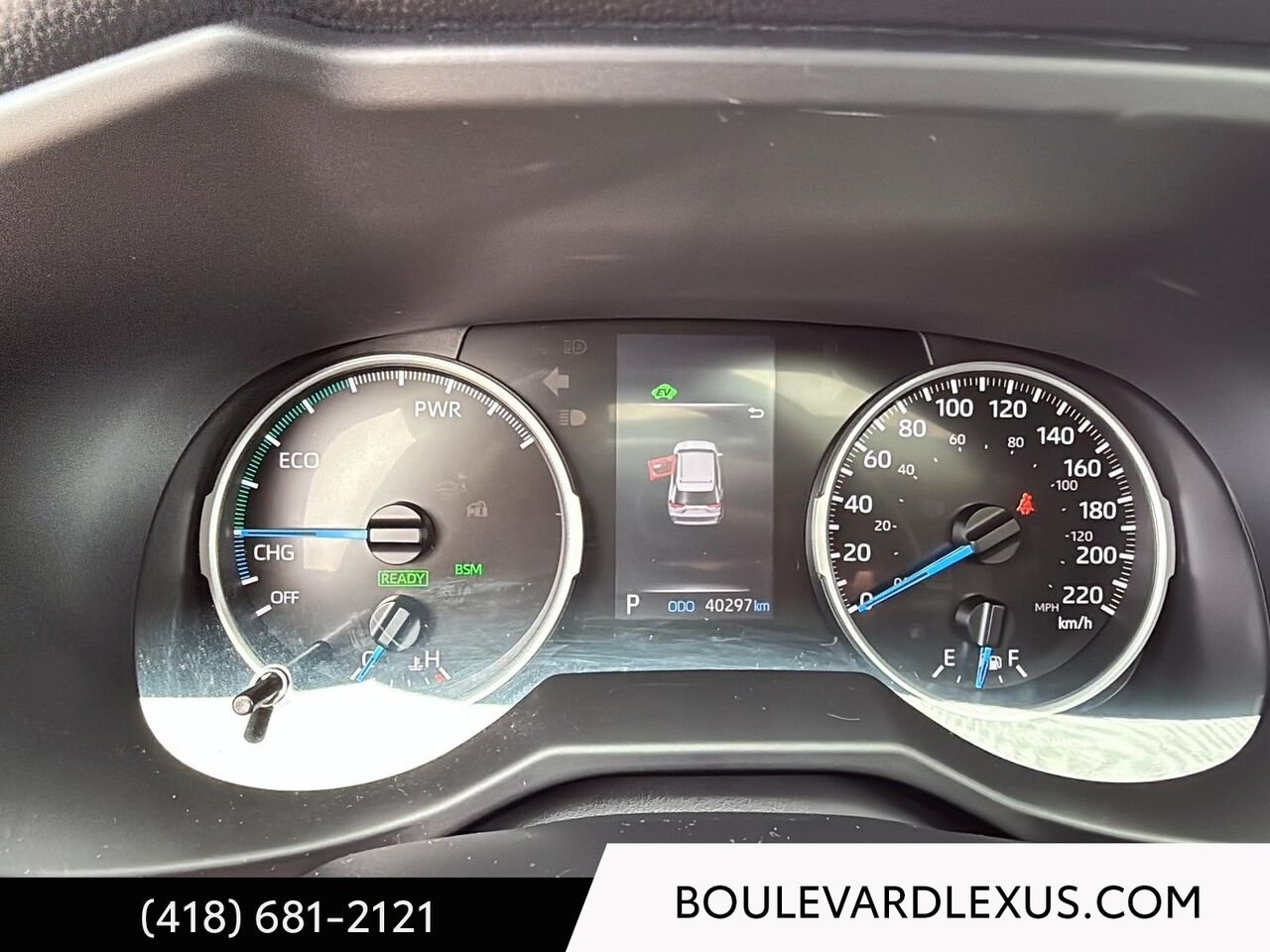 Toyota RAV4 19965A | hybride XLE TI 2022 Rouge Québec - photo #13