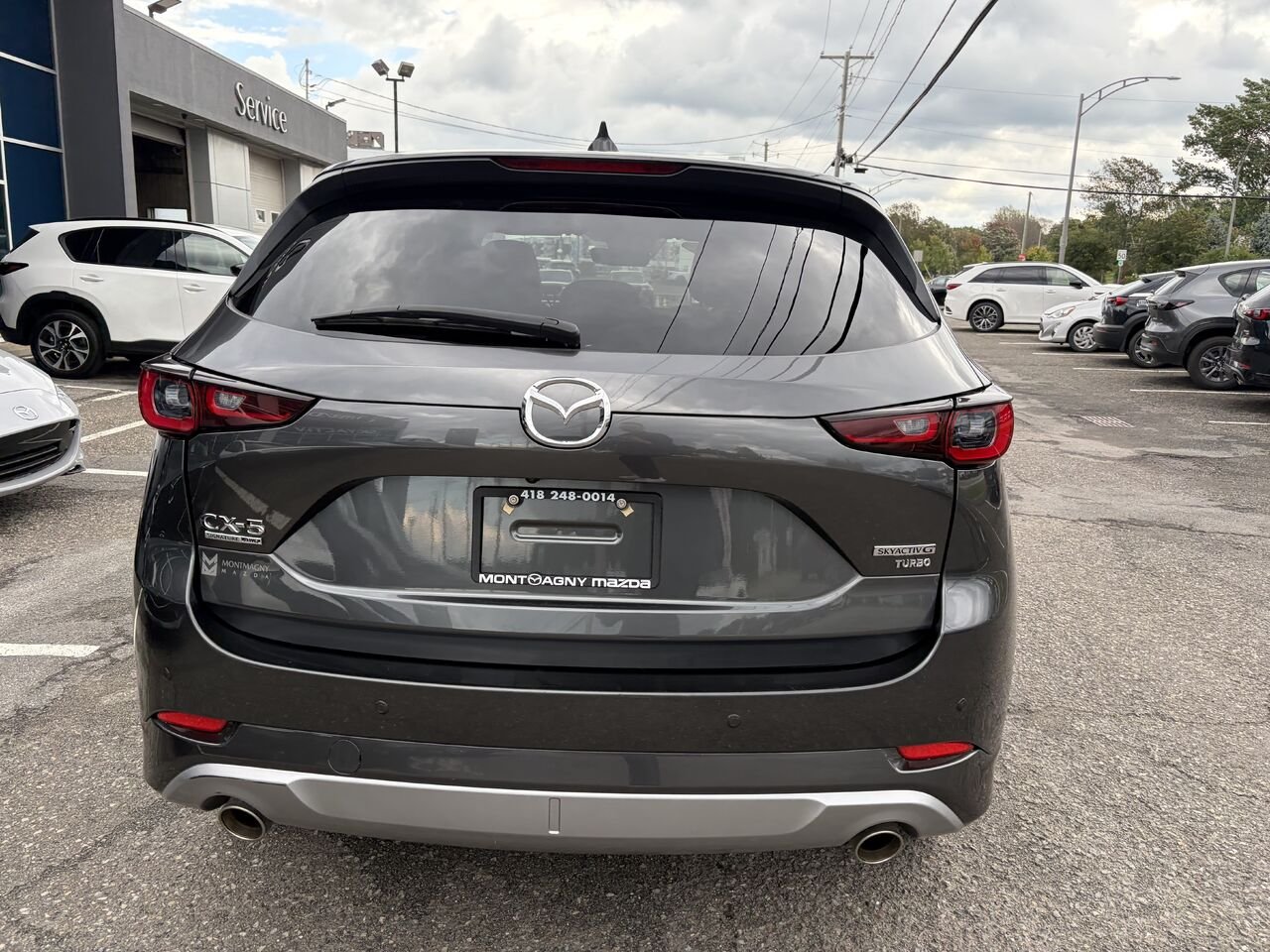 Mazda CX-5 Signature TI 2025 Gris Montmagny - photo #5