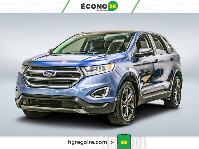 Ford EDGE 2018 Bleu Saint-Eustache - photo #2